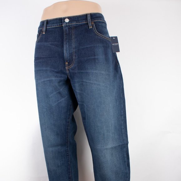 Lucky Brand 121 Slim (40 X 30) Men's Denim Jeans Dark Wash Zip Fly